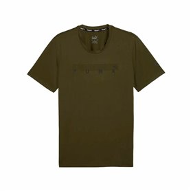 Maillot de Corps de Sport à Manches Coupe Puma Energy Cloudspun Graphic Doré