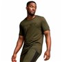 Maillot de Corps de Sport à Manches Coupe Puma Energy Cloudspun Graphic Doré