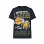 T shirt à manches courtes Enfant Name It mjyg Nba Box Ous Blue marine