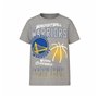 T shirt à manches courtes Enfant Name It mjyg Nba Box Ous Gris clair