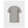 T shirt à manches courtes Enfant Name It mjyg Nba Box Ous Gris clair