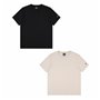 T-shirt à manches courtes homme Champion Noir 2 Unités