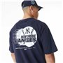 T-shirt à manches courtes homme New Era BASEBALL GRPHIC OS New York Yankees