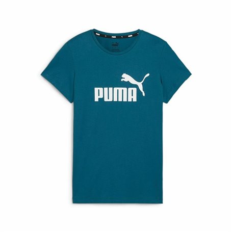 T-shirt à manches courtes femme Puma Bleu