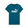 T-shirt à manches courtes femme Puma Bleu
