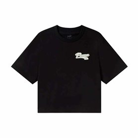 T-shirt à manches courtes femme Puma Noir