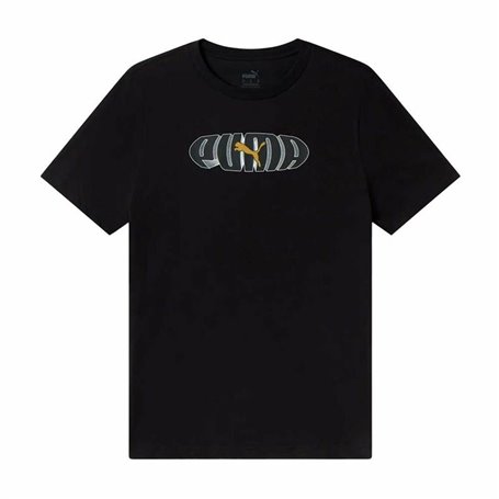 T-shirt à manches courtes homme Puma Ess+ Graphic Noir