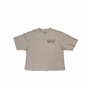 T-shirt à manches courtes femme Puma Puma Script Beige
