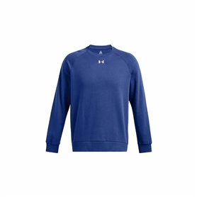 Sweat sans capuche homme Under Armour Rival Fleece Crew Bleu