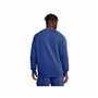 Sweat sans capuche homme Under Armour Rival Fleece Crew Bleu