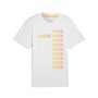 Maillot de Corps de Sport à Manches Coupe Puma Run Favorites Forever Faster Blanc
