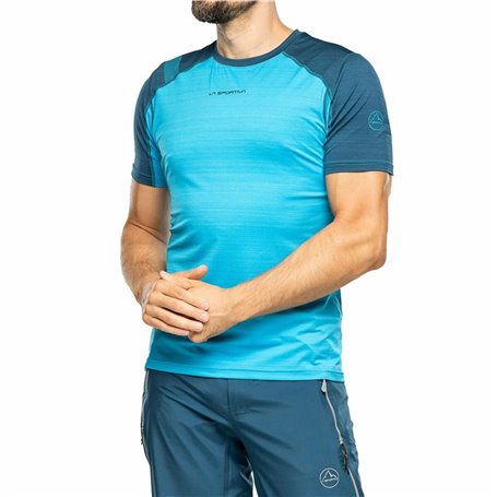 Maillot de Corps de Sport à Manches Coupe La Sportiva Sunfire Bleu ciel