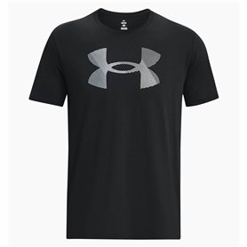 T-shirt à manches courtes homme Under Armour Big Logo Fill Ss Noir