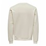 Sweat sans capuche homme Only & Sons Onsdan Unshed Reg Crew Neck Blanc