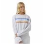 Sweat sans capuche femme Rip Curl High Tide Surf Crew Gris