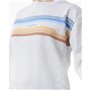 Sweat sans capuche femme Rip Curl High Tide Surf Crew Gris