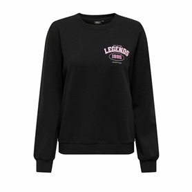 Sweat sans capuche femme Only Onlkimmie Noir