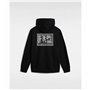 Sweat à capuche homme Vans Bloomed 66 Noir
