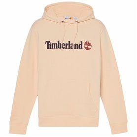 Sweat à capuche homme Timberland Kennebec River Linear Logo Beige