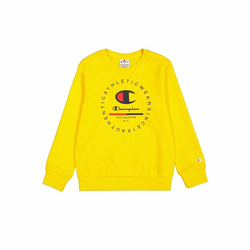 Sweat sans capuche homme Champion Jaune