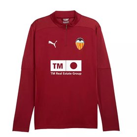 Sweat-shirt d'Entraînement pour Adultes Puma Valencia CF 24/25 Training Blanc
