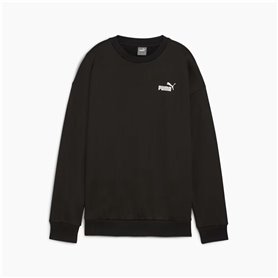 Sweat sans capuche femme Puma Essentials+ Relaxed Small Logo Crew Fl Noir
