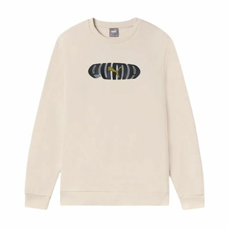Sweat sans capuche homme Puma Essentials+ Graphic Crew Fl Hombre