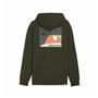 Sweat à capuche homme Puma Olive
