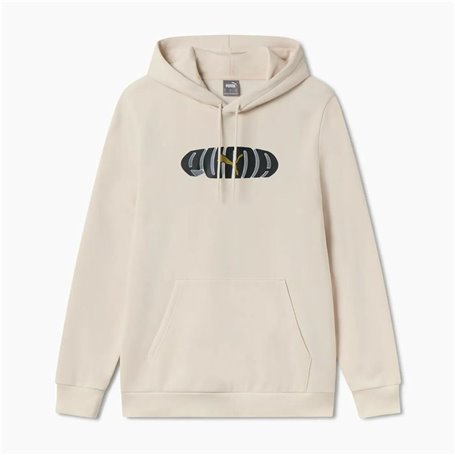 Sweat à capuche homme Puma Beige