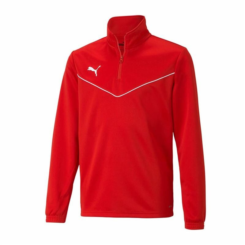 Sweat sans capuche enfant Puma Team Rise Rouge