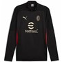 Sweat-shirt d'Entraînement pour Adultes Puma Ac Milan Training 1/4 Zip Top Noir
