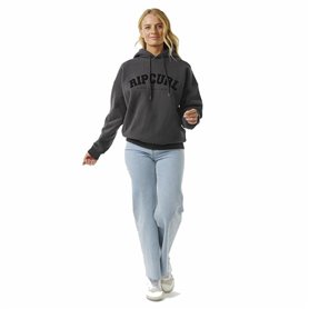 Sweat à capuche femme Rip Curl Varsity Noir