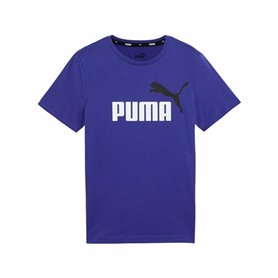 T shirt à manches courtes Enfant Puma Essentials + 2 Col Logo