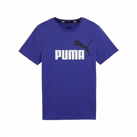 T shirt à manches courtes Enfant Puma Essentials + 2 Col Logo