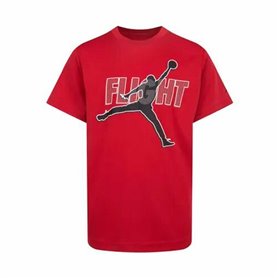 T shirt à manches courtes Enfant Nike Jordan Jdb Reflective Flight Rouge