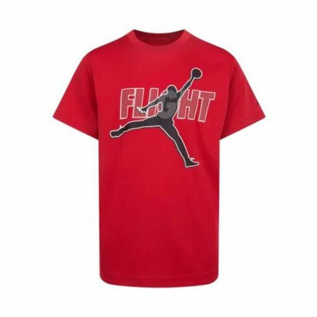 T shirt à manches courtes Enfant Nike Jordan Jdb Reflective Flight Rouge