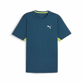 Maillot de Corps de Sport à Manches Coupe Puma Run Favorite Velocit Bleu