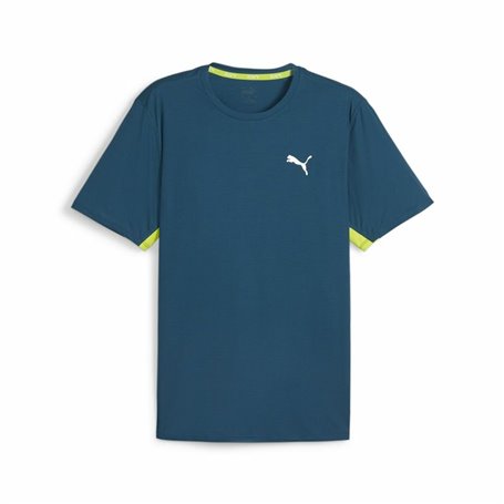 Maillot de Corps de Sport à Manches Coupe Puma Run Favorite Velocit Bleu