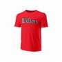 T-shirt à manches courtes homme Wilson Rouge