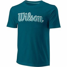 T-shirt à manches courtes homme Wilson Bleu