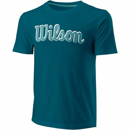 T-shirt à manches courtes homme Wilson Bleu