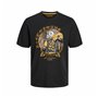 T-shirt à manches courtes homme Jack & Jones skull Rock Crew Noir