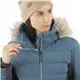 Anorak de ski Salomon Stormcozy Femme Bleu clair