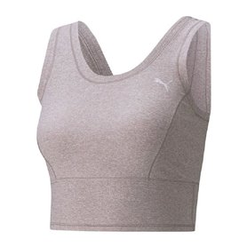 Haut de Sport pour Femme Puma Studio Yogini Luxe Crop Tank Violet