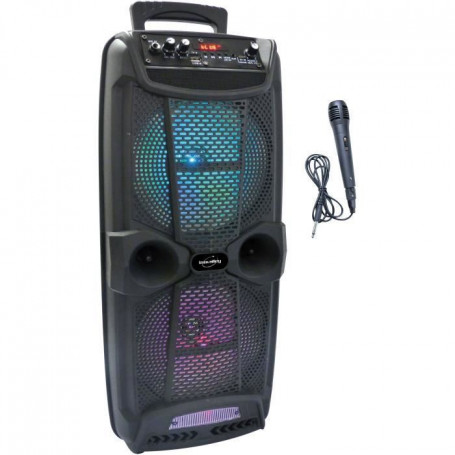 INOVALLEY KA20 Enceinte karaoké lumineuse bluetooth - 800W 110,99 €