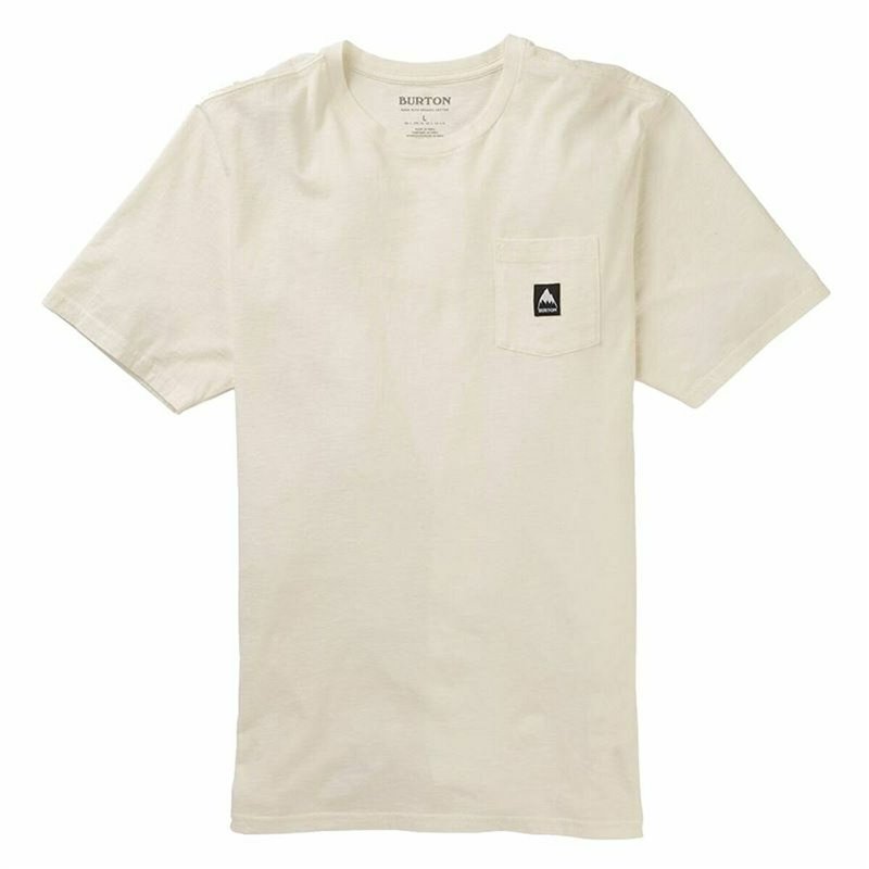 T-shirt à manches courtes homme Burton Colfax Blanc Unisexe