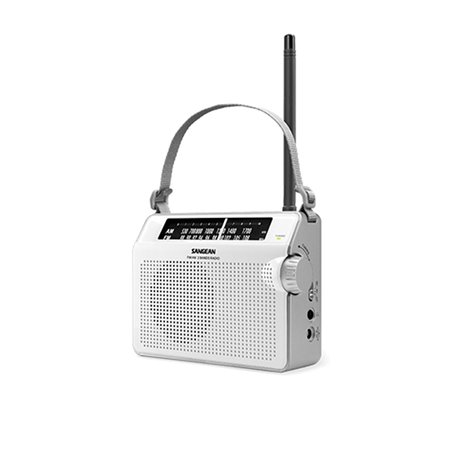 Radio AM/FM Sangean Blanc