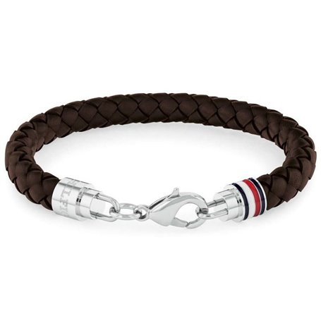 Bracelet Homme Tommy Hilfiger ICONIC Cuir Acier inoxydable