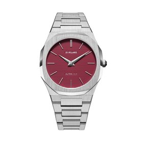 Montre Homme D1 Milano ULTRA THIN BORDEAUX - RE-STYLE EDITION (Ø 40 mm)