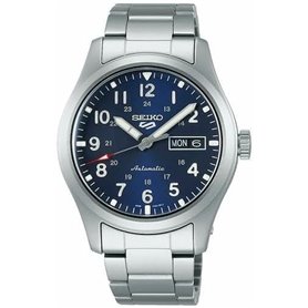 Montre Homme Seiko SPORTS AUTOMATIC Noir Argenté